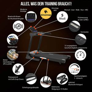 Produktbild für Laufband Christopeit TM 4500 S, mit automatischer Steigung
