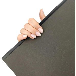 Produktbild für Deckblätter D.RECT Leather-Grain, A4