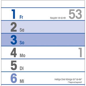 Produktbild für Streifenkalender Korsch 259427, Supertimer XXL
