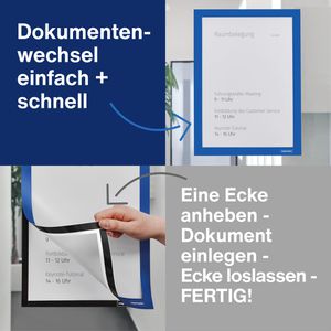 Produktbild für Inforahmen Magnetoplan 1131903 magnetofix, A4