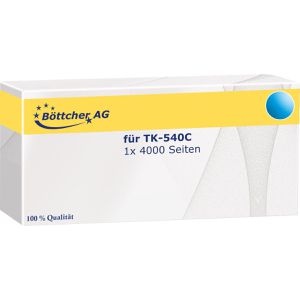 Produktbild für Toner Böttcher-AG für Kyocera TK-540C