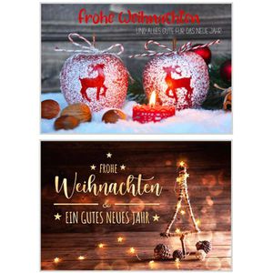 Produktbild für Weihnachtskarte Böttcher-AG 21110, sortiert
