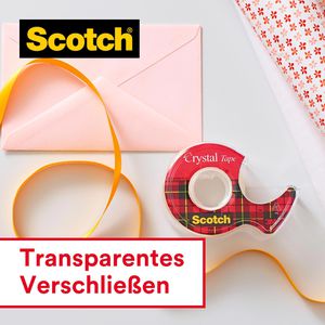 Produktbild für Klebebandabroller Scotch 6-1975D Crystal, 2 Stück