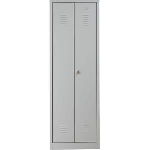 Produktbild für Spind G-Office WRC/2.1860.V2, Doppelspind, lichtgrau