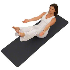 Produktbild für Yogamatte Airex Pilates, anthrazit, 0,8 cm stark