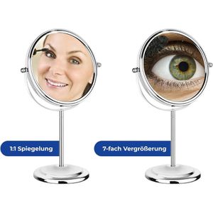 Produktbild für Kosmetikspiegel Wenko 8204500, verchromt