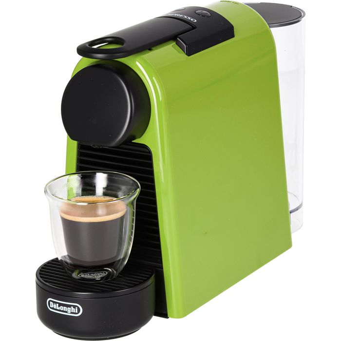 DeLonghi Kapselmaschine Nespresso Essenza Mini, EN85.L, 0,6 Liter, 1150 Watt, grün – Böttcher AG