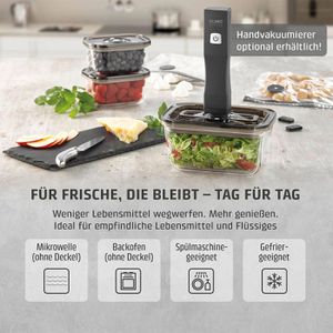 Produktbild für Vakuumbehälter Caso VacuBoxx Eco M, 1167, aus Glas