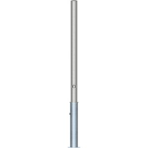 Produktbild für Absperrpfosten Schake 4062F, silber, aus Edelstahl
