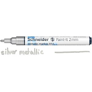 Produktbild für Metallic-Stifte Schneider Paint-It 011, silber