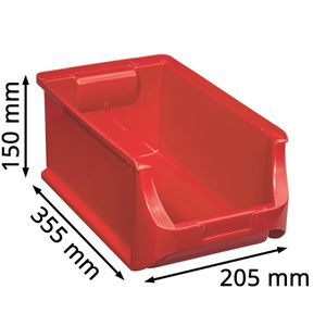 Produktbild für Sichtlagerkasten Allit ProfiPlus Box 456213, Größe 4