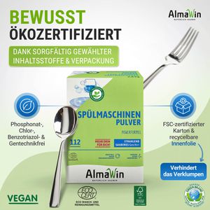 Produktbild für Spülmaschinenpulver AlmaWin mit Powerformel