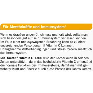 Produktbild für Vitamin-C taxofit 1300, 30 Tabletten