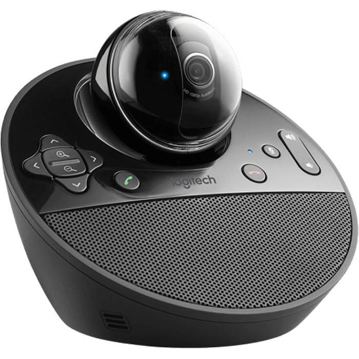 Logitech HD BCC950 Webcam konferans kamera masaüstü 1080P Video sohbet akışı kay