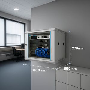 Produktbild für Netzwerkschrank Extralink Standard, EX.8543, 19 Zoll