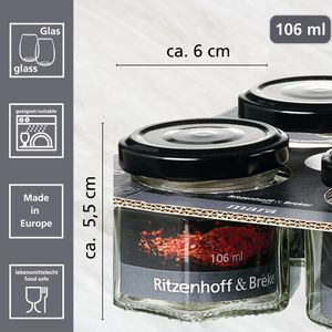 Produktbild für Einmachglas Ritzenhoff&amp;Breker Mara, mit Schraubdeckel