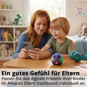 Produktbild für Kinder-Musikbox Amazon Echo Dot Kids - Drachen-Design