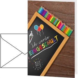 Einladungskarten itenga 33101501, für Einschulung