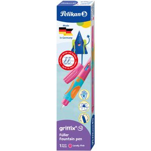 Produktbild für Füller Pelikan griffix 4, Lovely Pink, Feder A