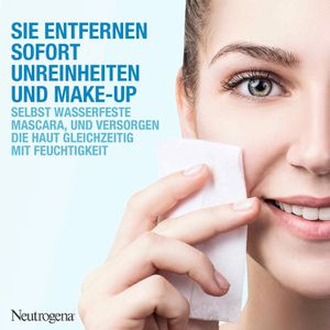 Produktbild für Abschminktücher Neutrogena Hydro Aqua Boost Reinigungstücher
