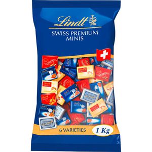 Minischokolade Lindt Swiss Premium Minis, Mix