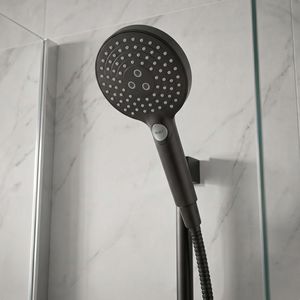 Produktbild für Handbrause hansgrohe Raindance Select S 120, schwarz matt