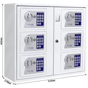 Produktbild für Schlüsseltresor Rottner Keysystem 6, T05380