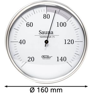 Produktbild für Saunathermometer Fischer-Feingerätebau 198.01, Ø 160 mm
