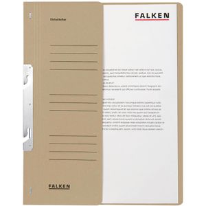 Produktbild für Einhakhefter Falken 80000763, A4, grau