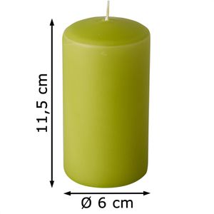 Produktbild für Kerzen Papstar 10584, Stumpenkerzen