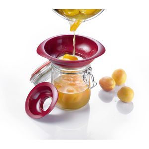 Produktbild für Trichter Westmark Twix 11552270, rot, 2-teiliges Set