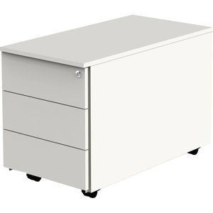 Produktbild für Rollcontainer Kerkmann Move, 4557, aus Holz, weiß