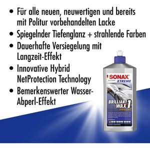 Produktbild für Lackversiegelung Sonax Xtreme BrilliantWax 1