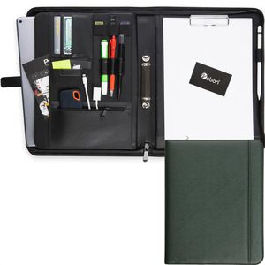 Produktbild für Schreibmappe Vebon Paris, grün, Kunstleder