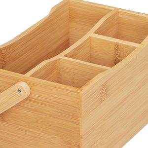 Produktbild für Besteckhalter Relaxdays 10033869, Bambus