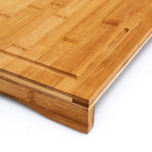 Produktbild für Schneidebrett Relaxdays 10017614 XL, Bambus