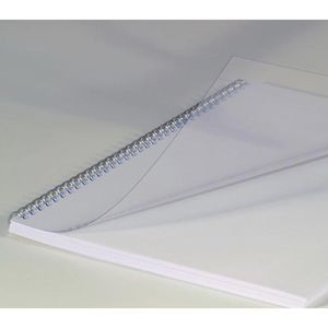 Produktbild für Bindefolien Peach PB100-06, klar-transparent, 180 mic