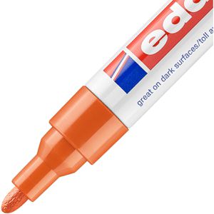 Produktbild für Lackmarker Edding 750, wasserfest &amp; permanent, orange