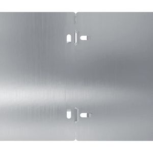 Produktbild für Rasenkante vidaXL 860147, silber, UV-beständig, flexibel