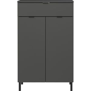 Produktbild für Badschrank Germania Arcena 1981, mit 4 Füßen, graphit