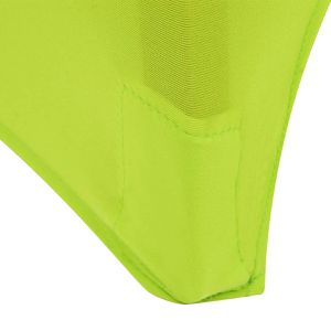 Produktbild für Stuhlhusse vidaXL 131414, elastisch, grün