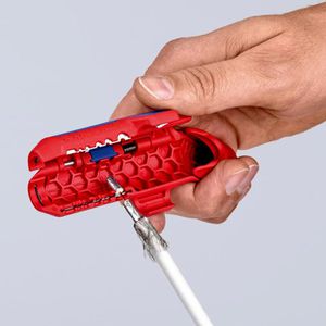 Produktbild für Abisolierwerkzeug Knipex ErgoStrip, 16 95 02 SB