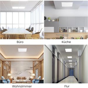 Produktbild für LED-Panel Enovalite ELED600118, weiß, 62 x 62 cm