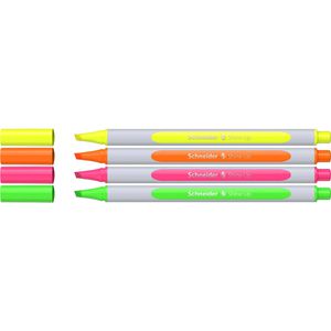 Produktbild für Textmarker Schneider Shine-Up, 4 Stück