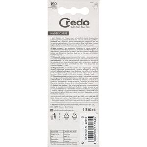 Produktbild für Nagelschere Credo 007510, Edelstahl