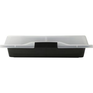 Produktbild für Backblech Zenker Blechkuchen-Container schwarz, aus Stahlblech
