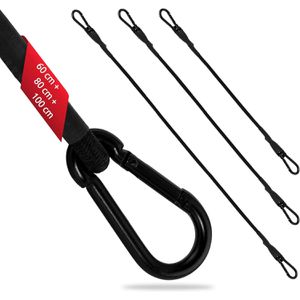 Gepäckspanner ECENCE 72010107, mit Karabiner