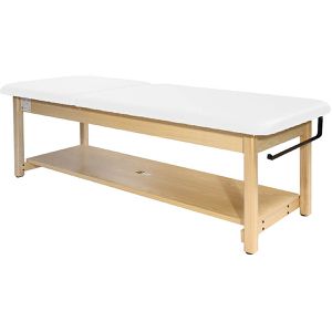 Produktbild für Behandlungsliege Teqler T146712, aus Holz, creme-weiß