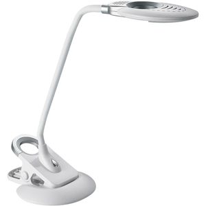 Produktbild für Schreibtischlampe Hansa Swirl, weiß, LED, dimmbar