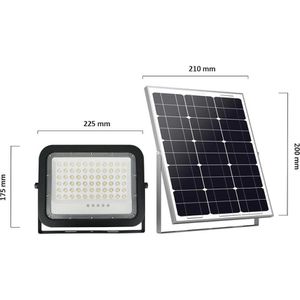 Produktbild für LED-Außenstrahler Enovalite ELEDSO400101, IP65 wasserdicht